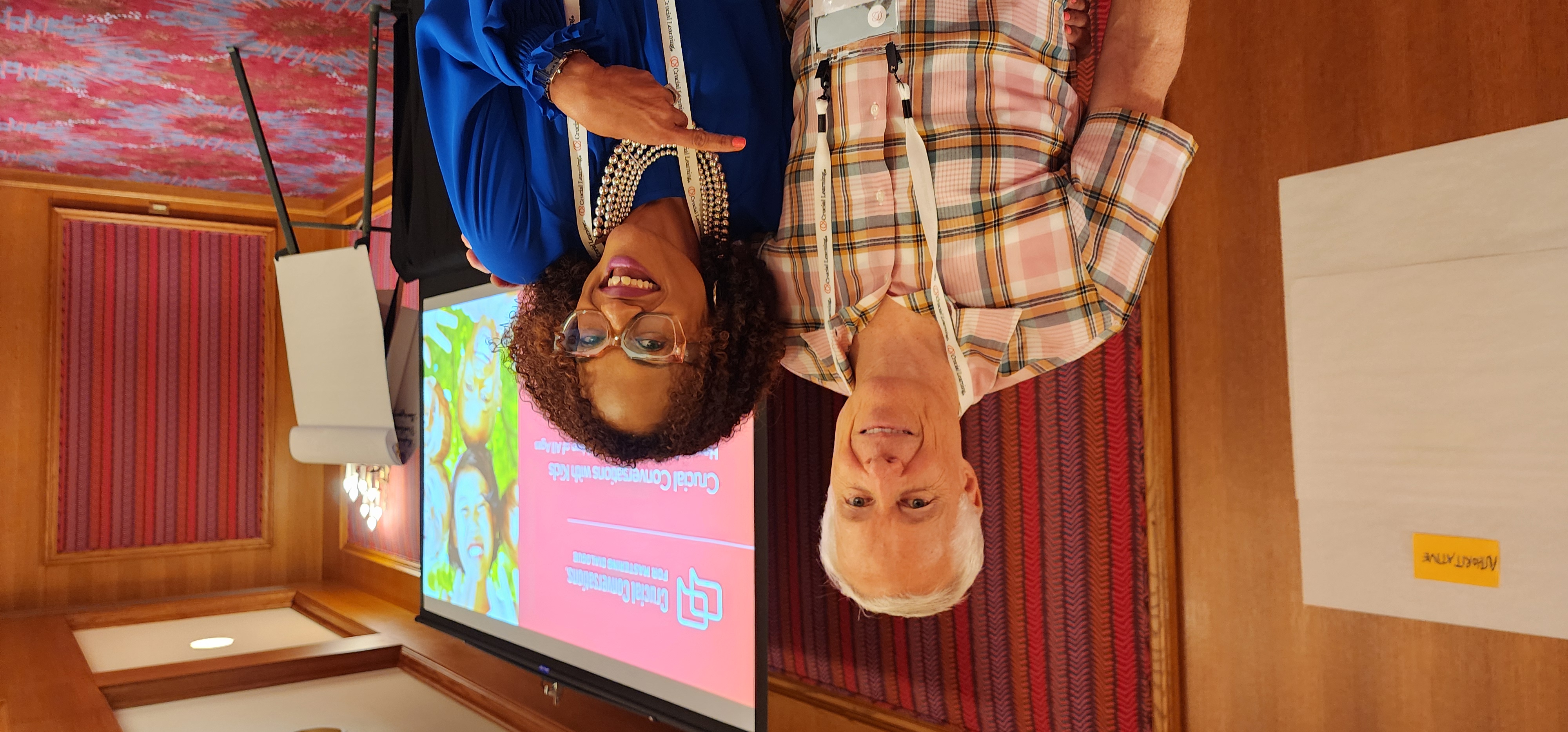 Nicole with Crucial Conversations author Joseph Grenny