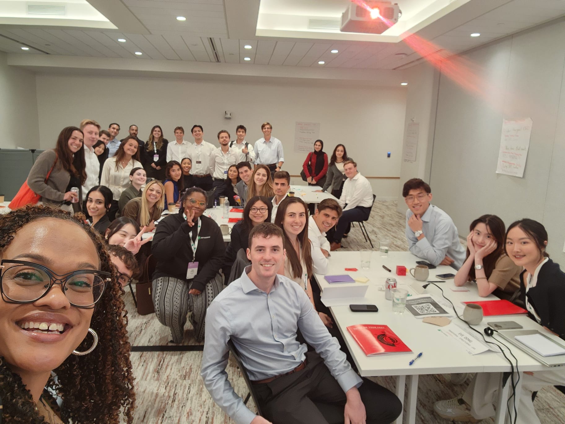 Think on Your Feet workshop with BNP Paribas team