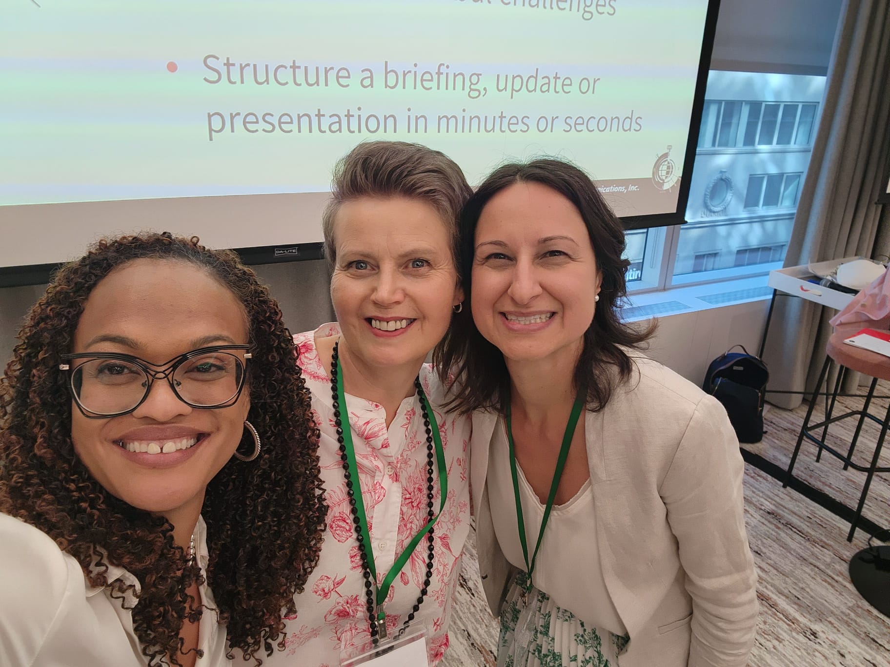 Think on Your Feet trainer team